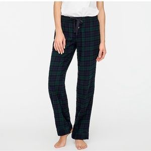J Blackwatch Tartan Flannel Christmas Pajama Pants